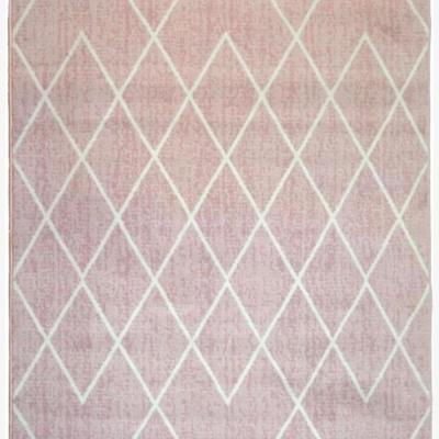 The Range Maestro Collection Berber Design Rug in Pink  3649 GB33 - Pink / 120cm