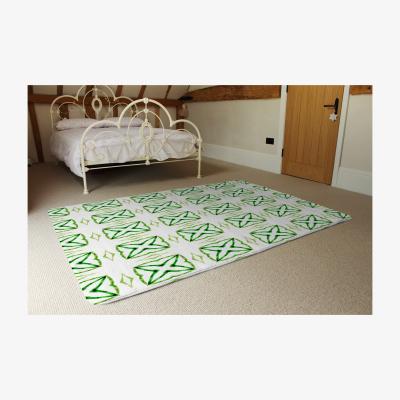 The Range Green Extraordinary Boho Chic Summer Design Rug - Green / 230cm