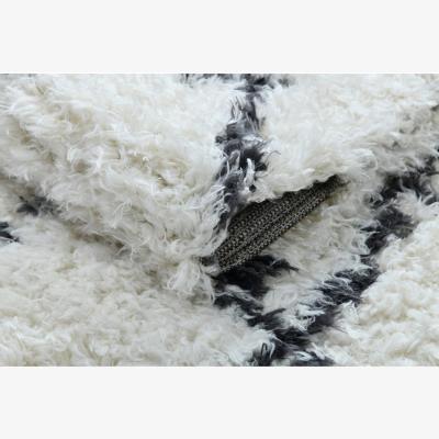 The Range Linhas Ivory Grey Rug - Ivory grey / 60x110