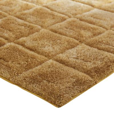 The Range Samil Check Rug - Ochre