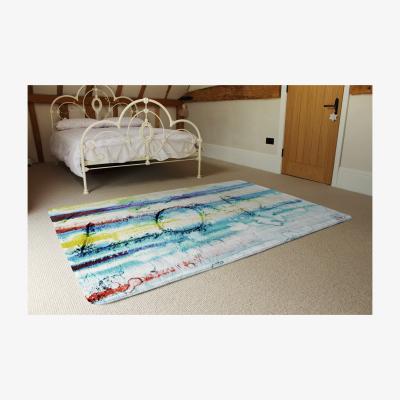 The Range Sand Love Rug - Blue / 230cm