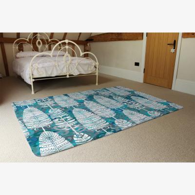 The Range Tribal Art Animal Rug - Blue / 230cm