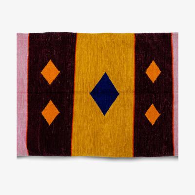 The Range Contemporary Shapes Rug - Brown
