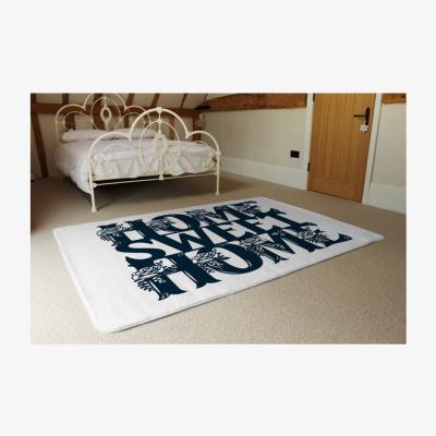 The Range Home Sweet Home Type Rug - Blue / 230cm