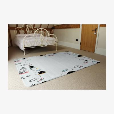 The Range Scandy Doodle Designer Rug - Blue / 230cm
