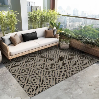 The Range Manhattan Geometric Outdoor Rug