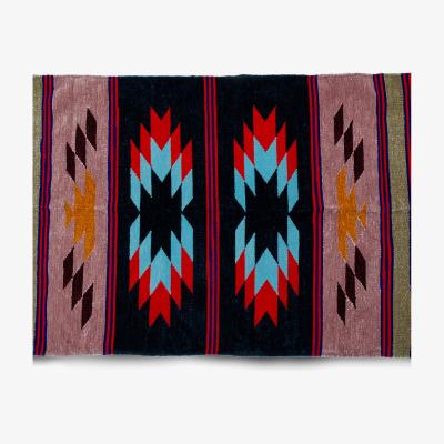 The Range Mix Tribal Art Work Rug - Purple