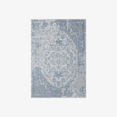 The Range Carina Collection Modern Washable Rugs in Blue  6960 - Blue / 2.04kg / 120cm