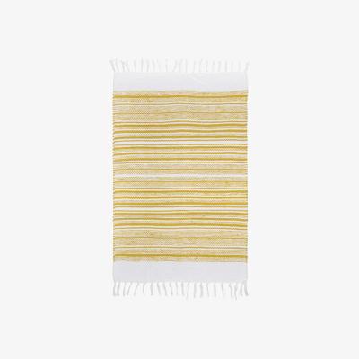 The Range Modern Stripe Ochre Rug - Ochre