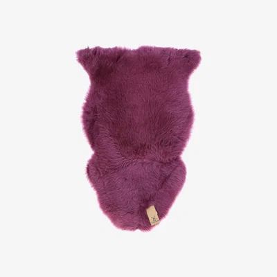 The Range Single Australian Real Sheepskin Rug - Smokey Grape