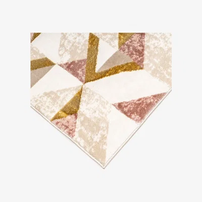 The Range Astana Cascade Rug  - Pink / 170cm