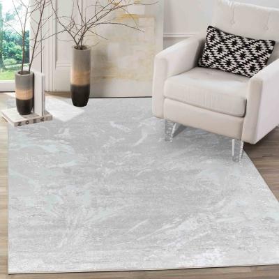 The Range Modern Abstract Water flow Grunge Texture Area Rugs - Stone / 200x290 cm Rectangle