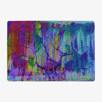 The Range Tree Growth Rug - Blue / 150cm