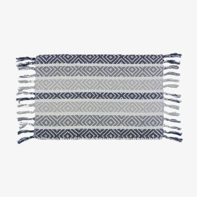 The Range Multi Neutral Diamond Cotton Rug