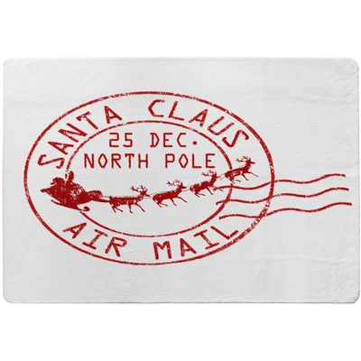 The Range Santa Claus Air Mail Style Rug - red / 230cm