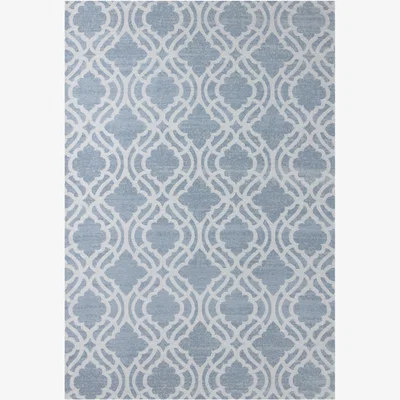 The Range Carina Collection Modern Washable Rugs in Blue  6903 - Blue / 1.2kg / 80cm