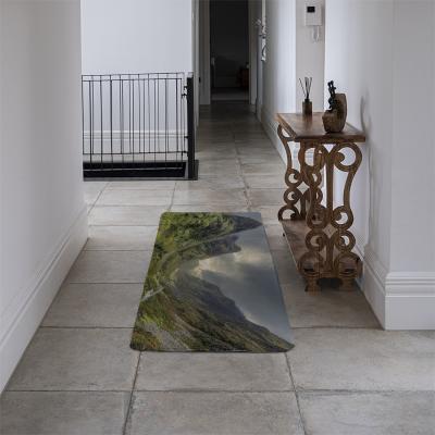 The Range Scotland Highlands Designer Runner Rug - Green