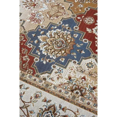 The Range Pierre Vintage Indoor & Outdoor Rug Red - Red / 285.0cm