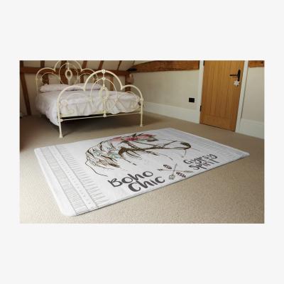 The Range Horse With Flower Chic Rug - Brown / 230cm