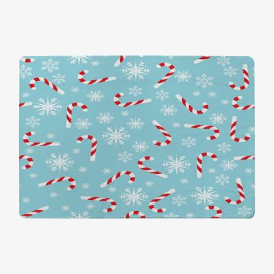 The Range Candy Canes And Snowflakes Style Rug - blue / 230cm