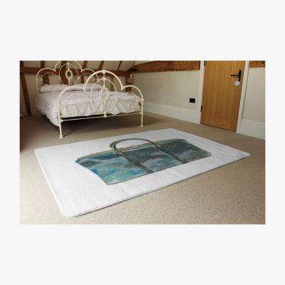 The Range Green Handbag Rug - Blue / 230cm