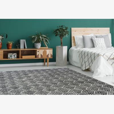 The Range Flecked Dark Grey Eco Friendly Area Rug - Neptune - Grey / 150cm