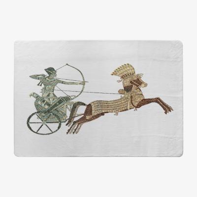 The Range Pharaoh On War Chariot Rug - Brown / 110cm