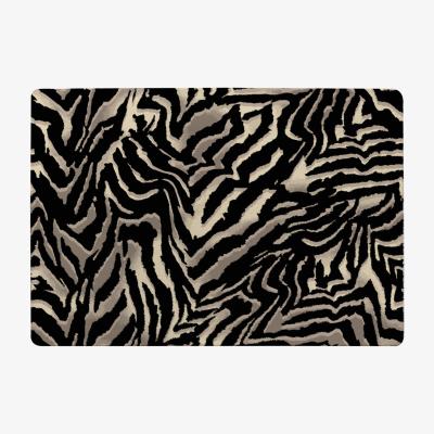 The Range Gold Zebra Print Rug - Gold / 110cm