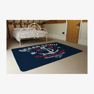 The Range Ocean Spirit Rug - Blue / 230cm