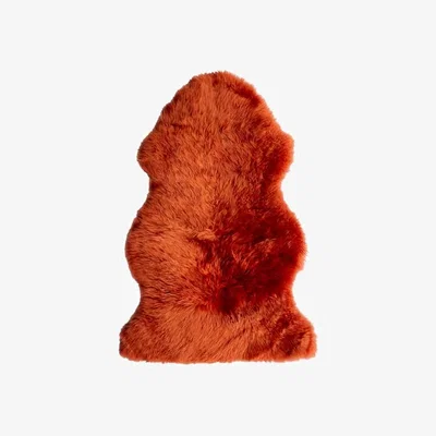 Rockett St George Rust Sheepskin Rug