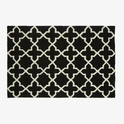 The Range Bosie Hampstead Black and White Rug - Black & White