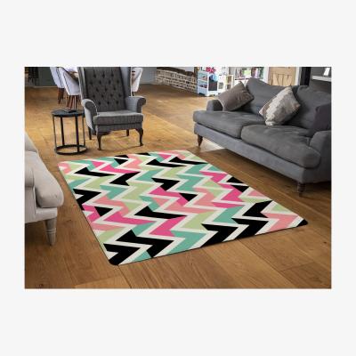 The Range Summer Hipster Boho Chic Rug - Green / 230cm