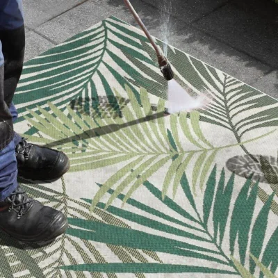 The Range Vai Indoor & Outdoor Rug Green - Green
