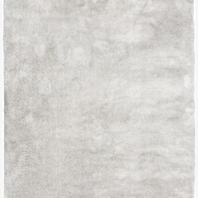 The Range Shimmer Collection Supersoft Shaggy Rug in Silver  ODS14 - Silver / 160cm