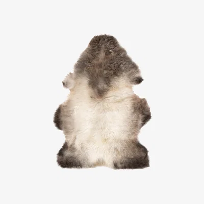The Range British Moorland Rarebreed Sheepskin Rug in Light Shades - Neutral