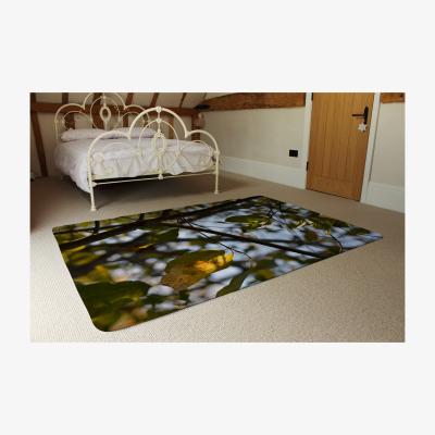 The Range Leaves And Branches Designer Rug - Green / 230cm