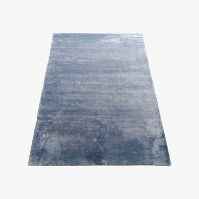 The Range Viscose Rug  - Blue