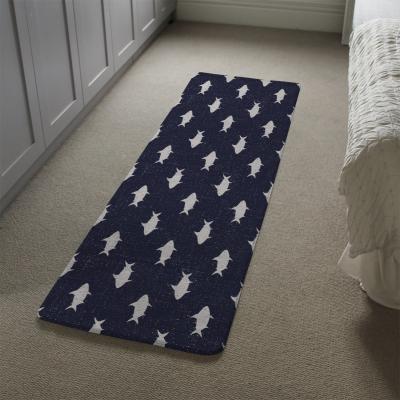 The Range Fish Runner Rug - Black