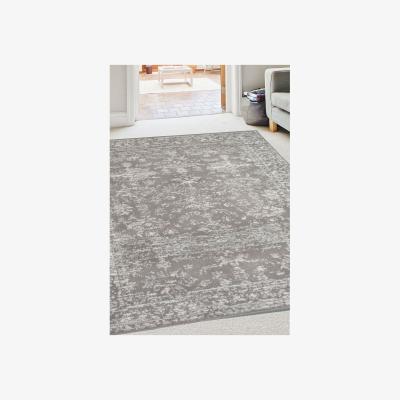 The Range Natural Oriental Traditional Living Room Rug - Islay - Grey / 290cm / 7kg