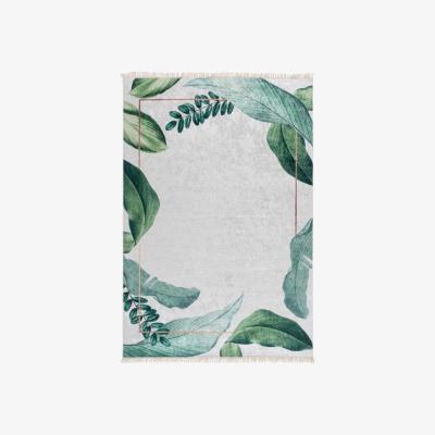 The Range Caimas Collection Washable Rugs in Green  5200G - Green