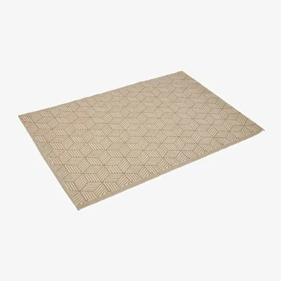 The Range Alfresco Illusion Mat in Mocha - Brown