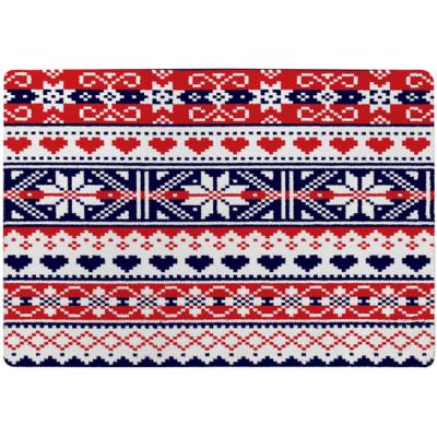 The Range Scottish Fair Style Rug - red / 230cm