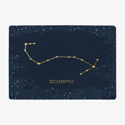 The Range Gold Scorpio Style Rug - blue / 230cm
