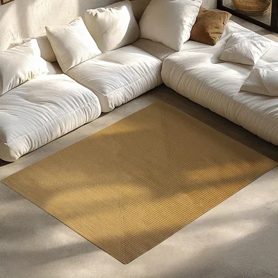 The Range Rug Raya - jute look, boho style, for indoor  outdoor - Brown / 170cm