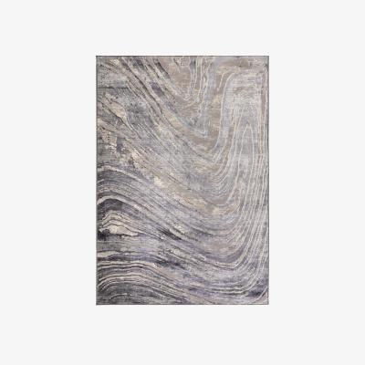 The Range Marble Wave Rug - Slate Grey / 140cm