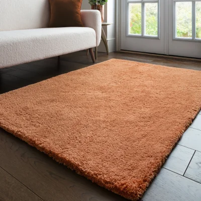 The Range Opulence Terra Luxury Soft Shaggy Rug - Terra / 230cm