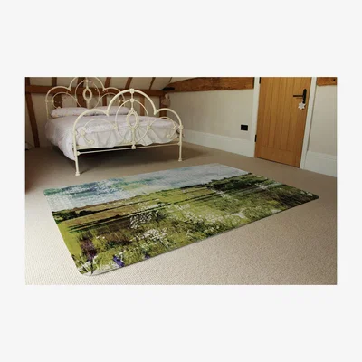 The Range Classic Lake View Rug - Green / 230cm