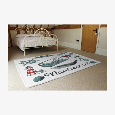 The Range Nauticle Items Rug - Blue / 230cm