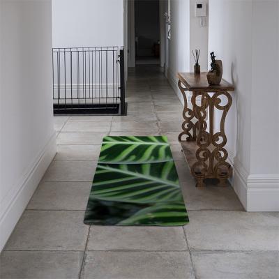The Range Exotic jungle setting Designer Runner Rug - Green