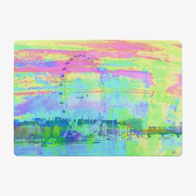 The Range Fuzzy London Rug - Blue / 150cm